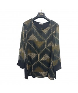 Bluse Curvy Eva Over - Perla Oversize Camicie e Bluse donna POEVAOVER