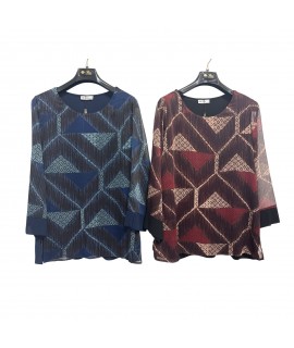 Bluse Curvy Eva Over - Perla Oversize Camicie e Bluse donna POEVAOVER