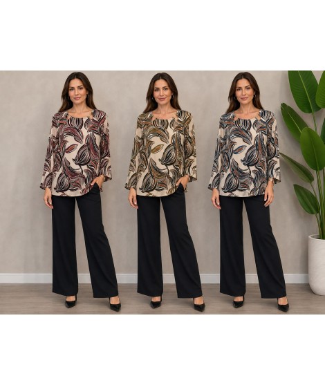 Maglia Fantasia Nadia - Perla Oversize Maglieria e t-shirt donna PONADIA
