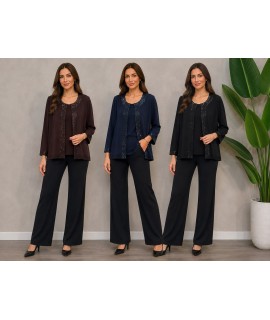 Twin-set Strass Stefania - Perla Oversize Twin-set donna POSTEFANIA