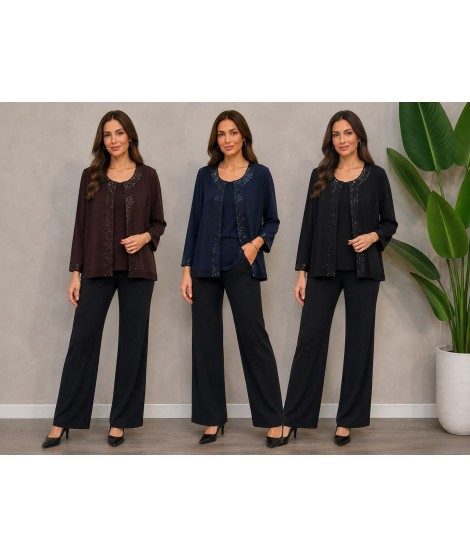 Twin-set Strass Stefania - Perla Oversize Twin-set donna POSTEFANIA
