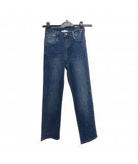 Jeans Strass L6586Z - Encaty Jeans donna ECL6586Z