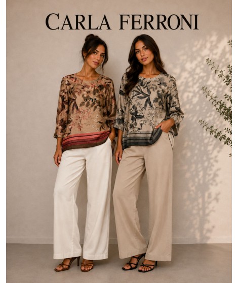 Bluse Fantasia 50322 - Carla Ferroni Camicie e Bluse donna CF50322