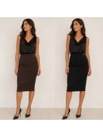 Gonna Tinta Unita 70417 - Carla Ferroni Gonne donna CF70417