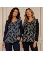 Maglia Paillettes Marta - Perla Oversize Maglieria e t-shirt donna POMARTA