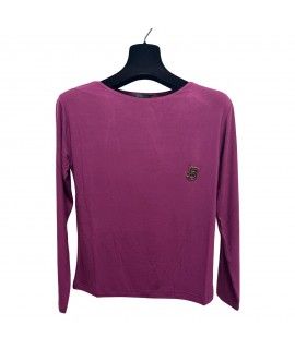 Maglia Tinta Unita F213 - Bianca Ghirelli Maglieria e t-shirt donna BGF213