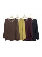 Bluse Tinta Unita 11400 - Donna Bella Camicie e Bluse donna DB11400