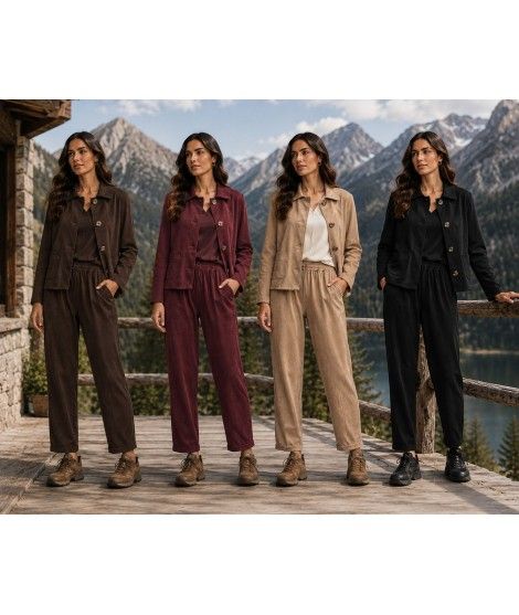 Pantaloni Dainetto 11355 - Donna Bella Pantaloni donna DB11355