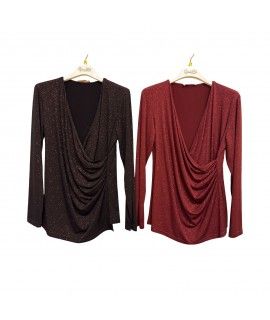 Maglia Lurex 11360 - Donna Bella Maglieria e t-shirt donna DB11360