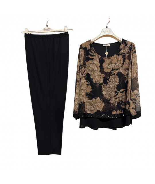 Completo Curvy 10649 - Donna Bella Completi e set coordinati DB10649
