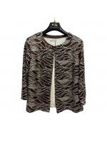 Twin-set Paillettes Elena - Perla Oversize Twin-set donna POELENA