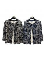Twin-set Paillettes Elena - Perla Oversize Twin-set donna POELENA