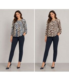 Maglia Fantasia Francesca - Perla Oversize Maglieria e t-shirt donna POFRANCESCA