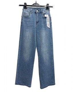 Jeans Strass L6203Z - Encaty Jeans donna ECL6203Z