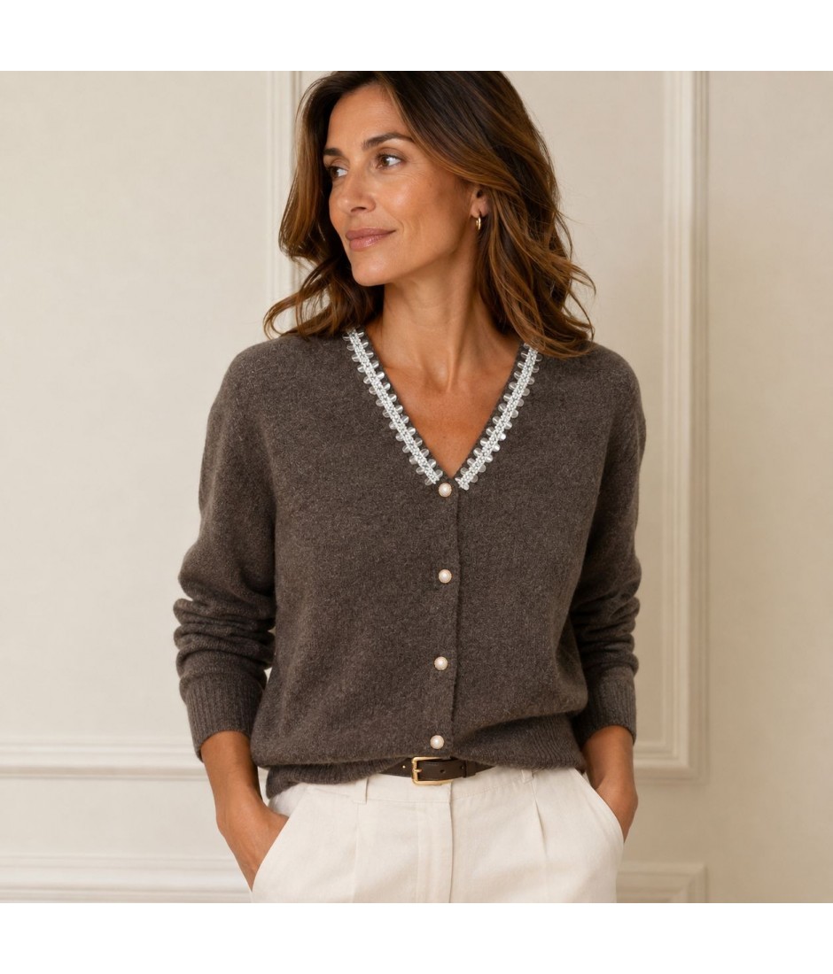 Maglia Bottoni 26391 - Carla Ferroni Maglieria e t-shirt donna CF26391