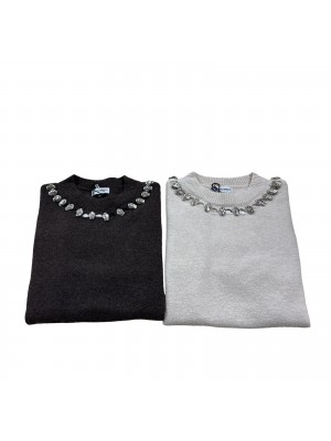 Maglia Girocollo 26390 - Carla Ferroni Maglieria e t-shirt donna CF26390