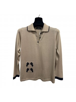 Polo Bicolor 9482 - Desideri Oro Maglieria e t-shirt donna DO9482