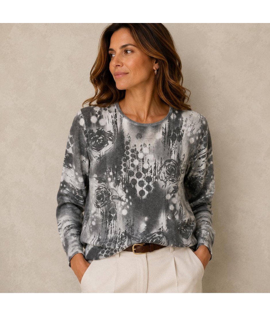 Maglia Fantasia 26373 - Carla Ferroni Maglieria e t-shirt donna CF26373