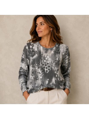 Maglia Fantasia 26373 - Carla Ferroni Maglieria e t-shirt donna CF26373