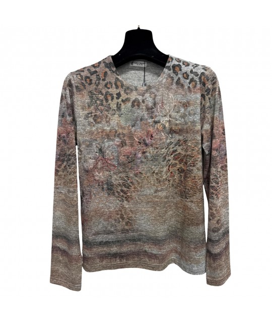 Maglia Fantasia 26361 - Carla Ferroni Maglieria e t-shirt donna CF26361