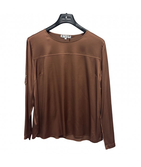 Bluse Tinta Unita 50327 - Carla Ferroni Camicie e Bluse donna CF50327