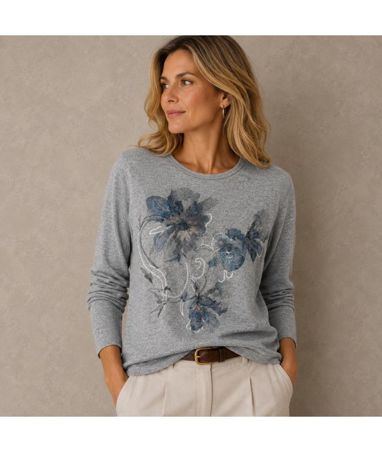 Maglia Stampa 26364 - Carla Ferroni Maglieria e t-shirt donna CF26364