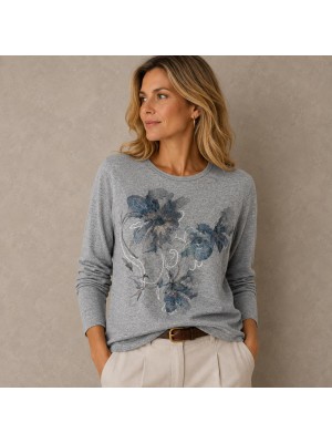 Maglia Stampa 26364 - Carla Ferroni Maglieria e t-shirt donna CF26364