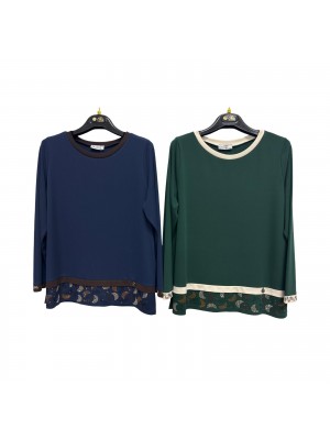 Maglia Strass Madrid - Perla Oversize Maglieria e t-shirt donna POMADRID