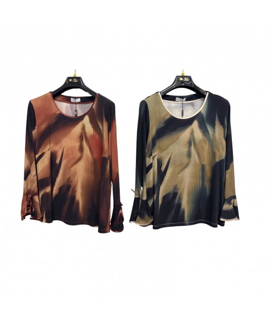 Maglia Fantasia Lory - Perla Oversize Maglieria e t-shirt donna POLORY