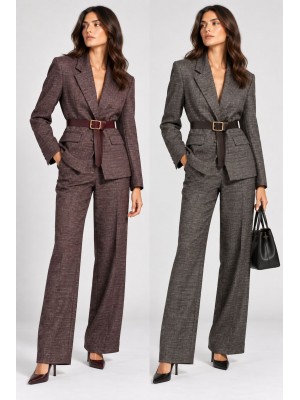 Pantaloni Zip Laterale PN249 - Marta Rubini Pantaloni donna MRPN249
