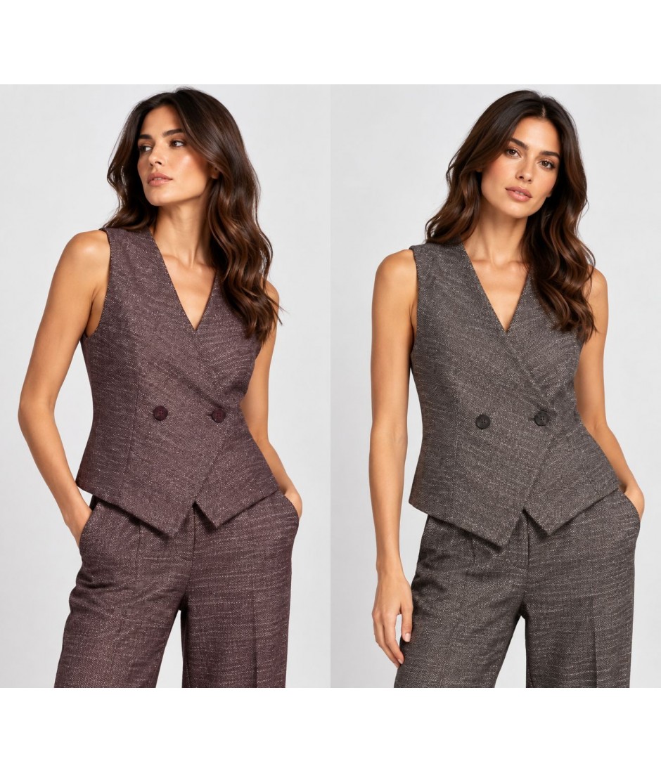 Gilet Elegante GI7720 - Marta Rubini Top e canotte MRGI7720