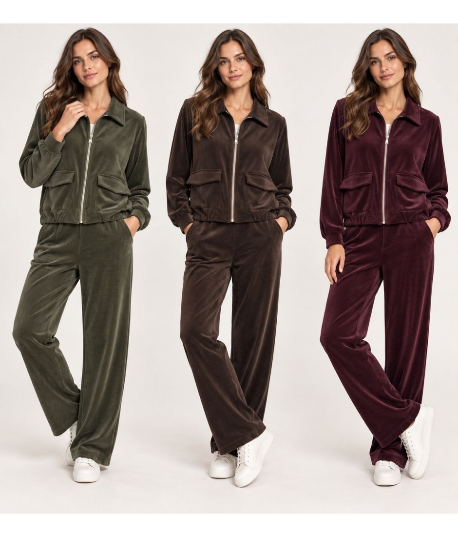 Felpa Zip GI7729 - Marta Rubini Maglieria e t-shirt donna MRGI7729