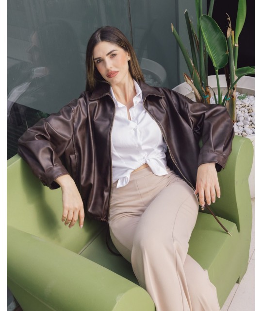 Giubbino Ecopelle 4874 - Patrizia Blasio Piumini e giubbini PB4874