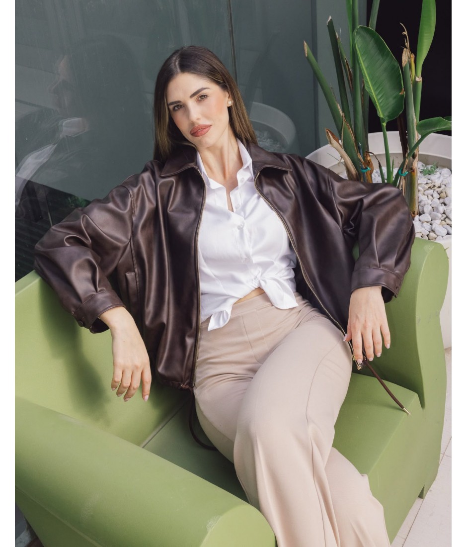 Giubbino Ecopelle 4874 - Patrizia Blasio Piumini e giubbini PB4874