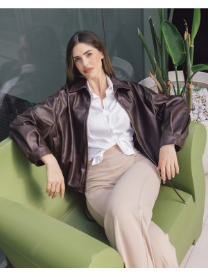 Giubbino Ecopelle 4874 - Patrizia Blasio Piumini e giubbini PB4874