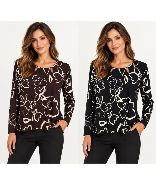 Maglia Fantasia Matilde - Perla Oversize Maglieria e t-shirt donna POMATILDE