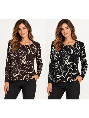 Maglia Fantasia Matilde - Perla Oversize Maglieria e t-shirt donna POMATILDE