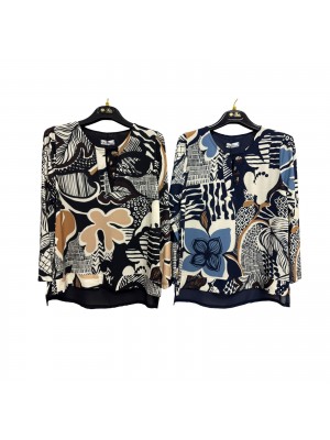 Maglia Fantasia Ponza - Perla Oversize Maglieria e t-shirt donna POPONZA