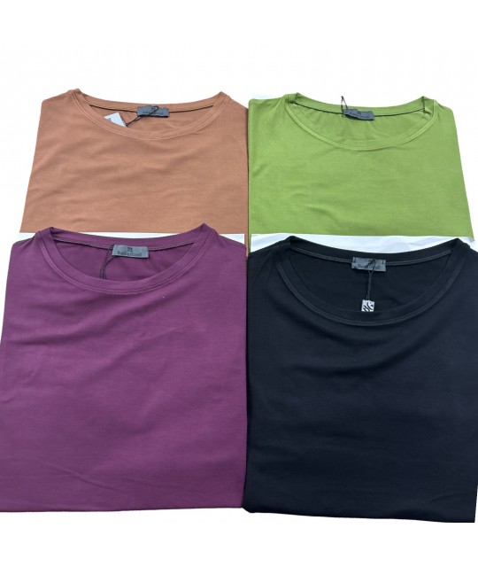 Maglia Fiori F249 - Bianca Ghirelli Maglieria e t-shirt donna BGF249