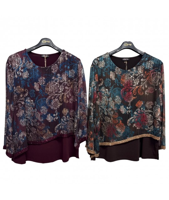 Bluse Curvy Rubina - Equilibrio Camicie e Bluse donna EQRUBINA