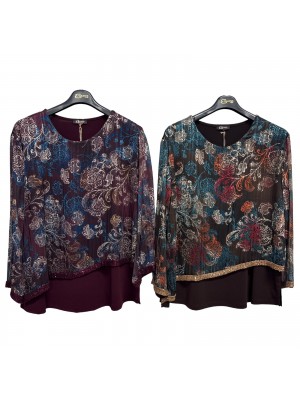 Bluse Curvy Rubina - Equilibrio Camicie e Bluse donna EQRUBINA