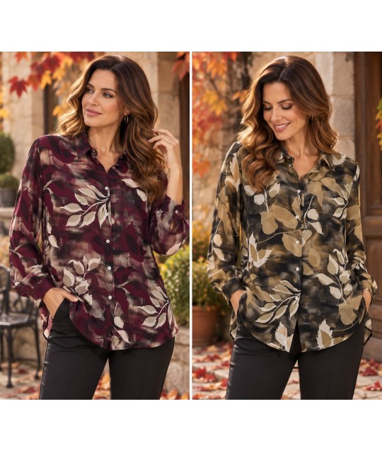 Camicia Fantasia 26-554 - VLT'S Camicie e Bluse donna VLT26-554