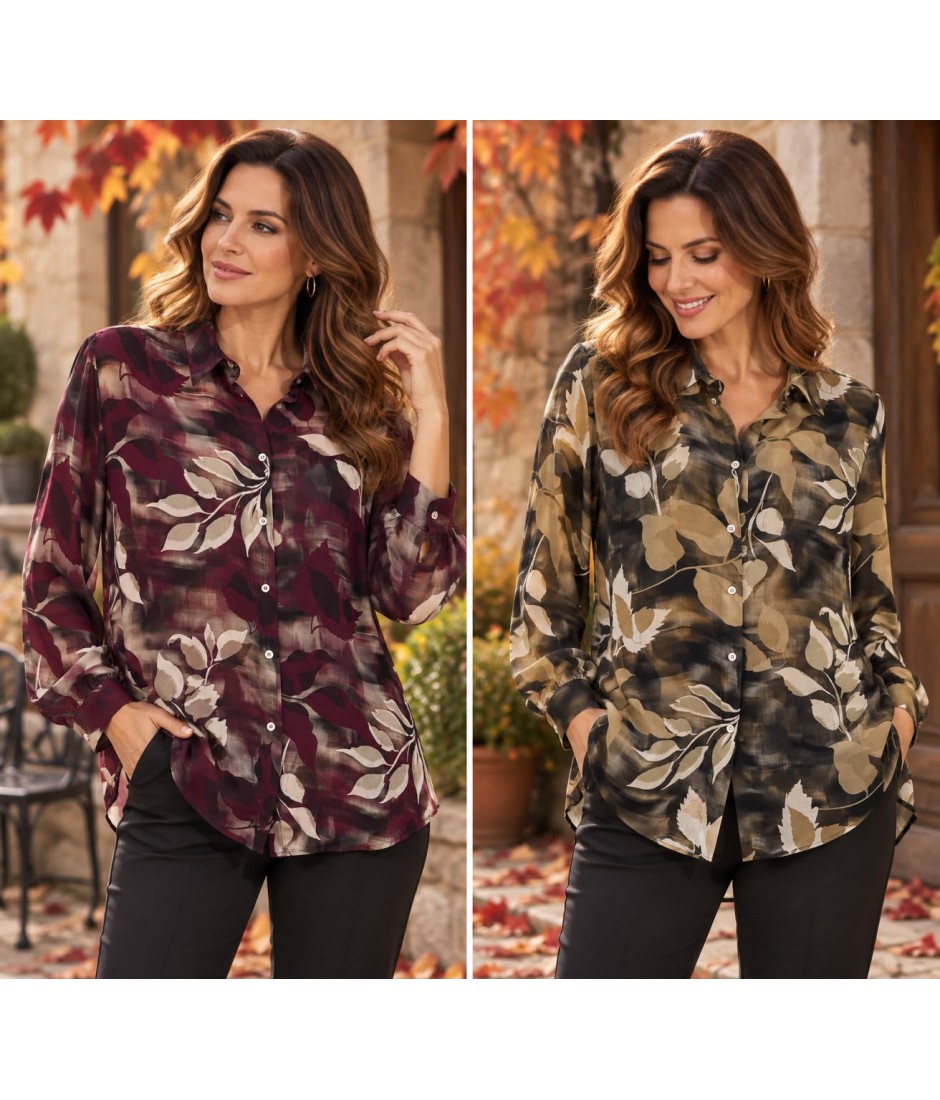 Camicia Fantasia 26-554 - VLT'S Camicie e Bluse donna VLT26-554