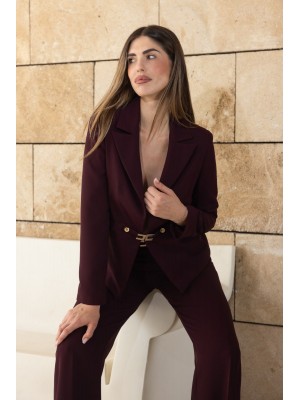 Giacca con Fibbia 4868 - Patrizia Blasio Giacche PB4868