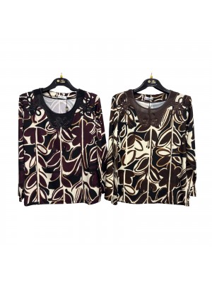 Maglia Ludovica Fantasia - Perla Oversize Maglieria e t-shirt donna POLUDOVICAFANT