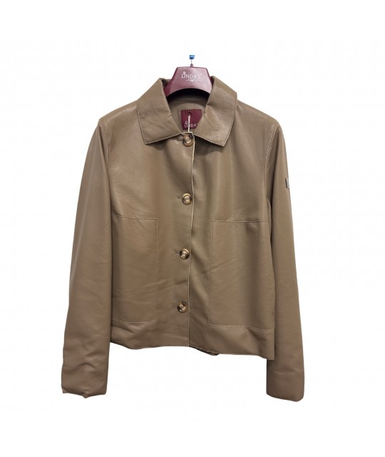 Giubbino Ecopelle FW3506 - Linda's Piumini e giubbini LINFW3506