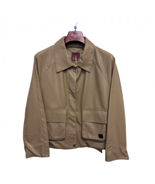 Giubbino Ecopelle FW3508 - Linda's Piumini e giubbini LINFW3508