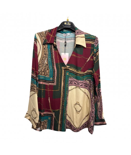 Casacca Fantasia Colombia - Perla Oversize Camicie e Bluse donna POCOLOMBIA
