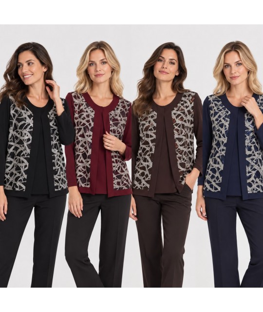Twin-set Perline Marsiglia - Perla Oversize Twin-set donna POMARSIGLIA
