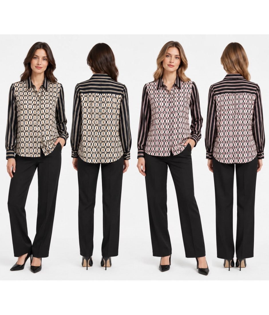 Camicia Fantasia 26-553 - VLT'S Camicie e Bluse donna VLT26-553